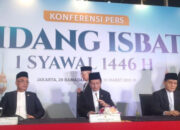 Sidang Isbath Kemenag RI Resmi Tetapkan Hari Raya Idul Fitri 1 Syawal 1446H Jatuh Pada Tanggal 31 Maret 2025