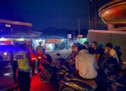 Tingkatkan Kamseltibcar, Satlantas Polres Way Kanan Gelar Patroli KRYD di Sp 4 Negeri Baru