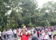 Meriah! Antusias Warga Ikuti Jalan Sehat dan Bazar UMKM Peringati HUT ke-26 Way Kanan