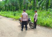 Cegah Kejahatan Polsek Rebang Tangkas Melakukan Patroli Hunting di Gunung Sari
