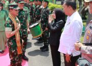 Plt Bupati Way Kanan, Ayu Asalasiyah Sambut Pangdam II/Sriwijaya, Mayjen TNI Ujang Darwis