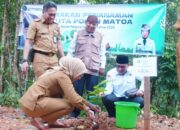 Plt Bupati Way Kanan Ayu Asalasiyah,Hadiri Penanaman Sejuta Pohon Matoa Serentak Dalam Rangka Peringatan Hari Bumi Sedunia Tahun 2025