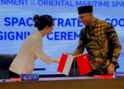 Gubernur Mirza Tandatangani Kerja Sama Pemanfaatan Satelit dengan Perusahaan Teknologi Luar Angkasa Tiongkok