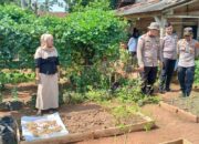 Jelang Hari Bhayangkara Ke 79, Polsek Jajaran Polres Way Kanan Gelar Lomba Pekarangan Pangan Bergizi (P2B)