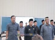Bupati Pesibar Dedi Irawan, Hadiri Rapat Paripurna DPRD Agenda Penyampaian Raperda