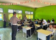 Operasi Patuh Krakatau 2025, Kasatlantas Tumbuhkan Kesadaran Berlalu Lintas di SMPN 5 Blambangan Umpu