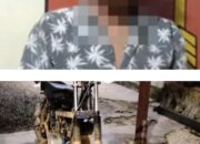Jatuh Saat Kabur, Polisi Bekuk Pelaku Curat Sepeda Motor di Kampung Rantau Jaya Banjit