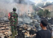 Kebakaran Hanguskan Satu Rumah Warga di Kelurahan Pasar Banjit, Kerugian Capai Rp100 Juta