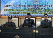 Bupati – Wakil Bupati Pesibar hadiri Paripurna DPRD Penyampaian Nota Keuangan KUA-PPAS APBD Perubahan Tahun Anggaran 2025