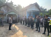 Kabag Ops Pimpin Apel Pengaman Pemilihan Kepala Kampung Pergantian Antar Waktu (PAW) di Kasui
