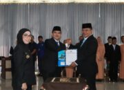 Bupati Ayu Asalasiyah Melantik Machiavelli HT sebagai Sekretaris Daerah Kabupaten Way Kanan