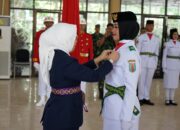 Bupati Ayu Kukuhkan Paskibraka Way Kanan 2025: “Kalian Adalah Generasi Muda Terbaik”