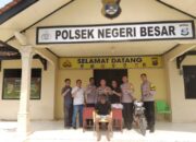 Curat di Way Kanan, Polsek Negeri Besar Ringkus Pelaku Curi Motor di Halaman Masjid