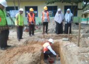 Ketua PDM Letakkan Batu Pertama Pembangunan SMP Muhammadiyah Negara Batin