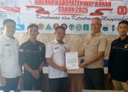 Pengurus DPC KWRI Way Kanan Periode 2025-2028 Laporkan Keberadaan Organisasi Di Badan Kesbangpol