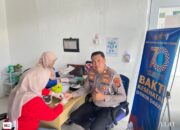 Hari Lalu Lintas Bhayangkara ke-70 , Kasat Lantas Gelar Bakti Kesehatan Donor Darah di RSUD ZAPA Way Kanan