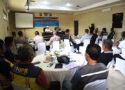 Rakor Perbaikan Jembatan Way Giham, Polres Way Kanan Ajak Instansi Terkait Bersinergi Mendukung Keselamatan Dan Kelancaran Transportasi