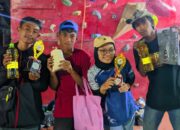 Tiga Atlet Panjat Tebing Way Kanan Raih Juara 1 di Lomba FPTI Bandar Lampung