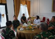 Bupati Way Kanan Sambut Menhan dan Panglima TNI Di Bandara Gatot Soebroto