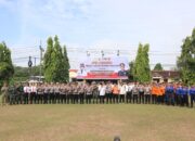 Polres Way Kanan Gelar Apel Kesiapan Tanggap Darurat Bencana Alam 2025