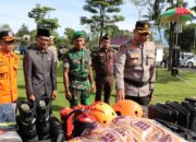 Kapolres Lampung Barat Pimpin Apel Kesiapan Tanggap Darurat Bencana Hidrometeorologi