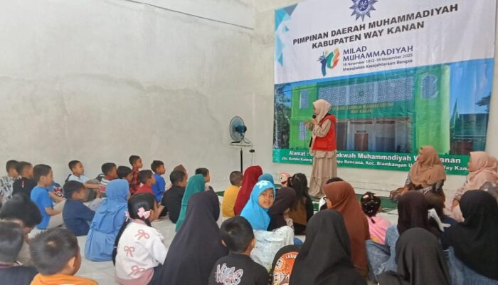 Milad ke-113, Muhammadiyah Way Kanan Hidupkan Literasi dan UMKM