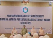 Sekda Machiavelli Resmi Buka MUSKAB Ke-V DWP Way Kanan: Dorong Kontribusi DWP Dalam Pembangunan Daerah