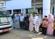 Bupati Pesisir Barat Dedi Irawan,Lepas 10 Jamaah Umroh Tahun 2025