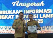 Way Kanan Raih Peringkat Kedua Anugerah KIP Lampung 2025, Tegaskan Komitmen pada Pemerintahan Terbuka
