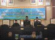 Wakil Bupati Pesisir Barat Hadiri Rapat Paripurna DPRD Tentang Rapenda