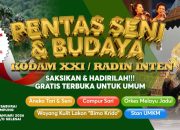 Seni Budaya Jadi Aksi Kemanusiaan Kodam XXI/Radin Inten, Peduli Bencana Sumatra
