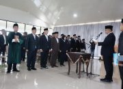 Pemkab Way Kanan Lantik Empat Pejabat JPT Pratama, Tegaskan Komitmen Integritas dan Pelayanan Publik