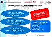 Program Jemput Bola Disdukcapil Way Kanan Kembali Hadir di Sejumlah Kampung