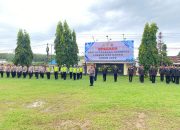 Upacara HKN Tahun 2026, Kapolres Way Kanan Berikan Penganugerahan Tanda Kehormatan Personel