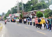 Pemkab Pesisir Barat gelar FUN WALK Rutin setiap JUM’AT, Dorong ASN Hidup Sehat dan Produktif