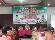Ketua Kwarcab Irawan Topani buka Silahturahmi dan Orientasi Kamabigus Se-Kabupaten Pesibar