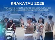 Polda Lampung Gelar Operasi Keselamatan Krakatau 2026, Catat 9 Target Prioritas