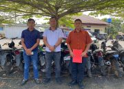 Ungkap Kasus Curat Ranmor di Tiga TKP, Satreskrim Polres Way Kanan Amankan Belasan Motor dan Dua Pelaku Satu diantaranya Residivis Curat di Tahun 2016