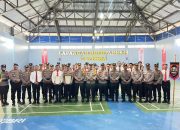 Dorong Motivasi Kinerja, Kapolres Way Kanan Beri 30 Penghargaan Personel Berprestasi dan Satu Polsek Dapat Bendera Hitam