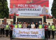 Semarak Ramadhan 1447 H, Polres Way Kanan Berbagi Takjil ke Warga