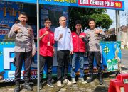 Posko Bersama PMI, Polres dan Dinkes Way Kanan Pantau Arus Lalu Lintas, Kondisi Ramai Lancar
