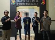 Modus Belikan Rokok dan Ajak Jalan-Jalan, Seorang Pemuda Asal Way Kanan Cabuli Anak di Bawah Umur