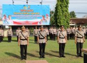 Polres Way Kanan Gelar Upacara Sertijab Kabag SDM dan Kapolsek Umpu Semenguk