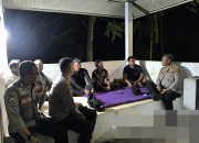 Kapolres Way Kanan Sambangi Warga Kampung Sriwijaya di Pos Ronda