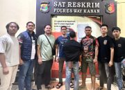 Polres Way Kanan Bekuk DPO Pelaku Diduga Lakukan Kekerasan Terhadap Anak