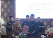DPRD Way Kanan Gelar Paripurna Penyampaian Tiga Raperda