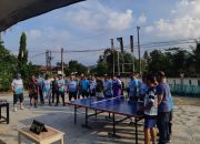 Semarak Hari Bhayangkara ke-80, Polsek Banjit Gelar Turnamen Tenis Meja dan Nobar Piala Dunia 2026