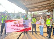 Sambut Hari Bhayangkara ke-80, Polres Way Kanan Salurkan Ratusan Paket Sembako untuk Warga