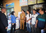 Usai Pimpin Upacara Hari Lahir Pancasila, Bupati Way Kanan Tinjau Pelayanan Samsat Way Kanan