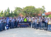 Police Goes To School, Kasatlantas Polres Way Kanan Sambangi Pelajar SMAN 1 Kasui